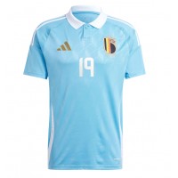 Echipament fotbal Belgia Johan Bakayoko #19 Tricou Deplasare European 2024 maneca scurta